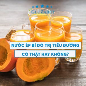 nước ép bí đỏ trị tiểu đường