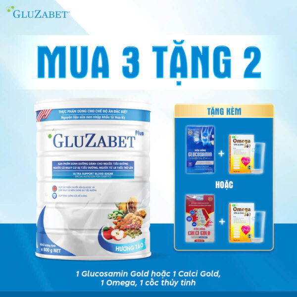 Sữa tiểu đường Gluzabet